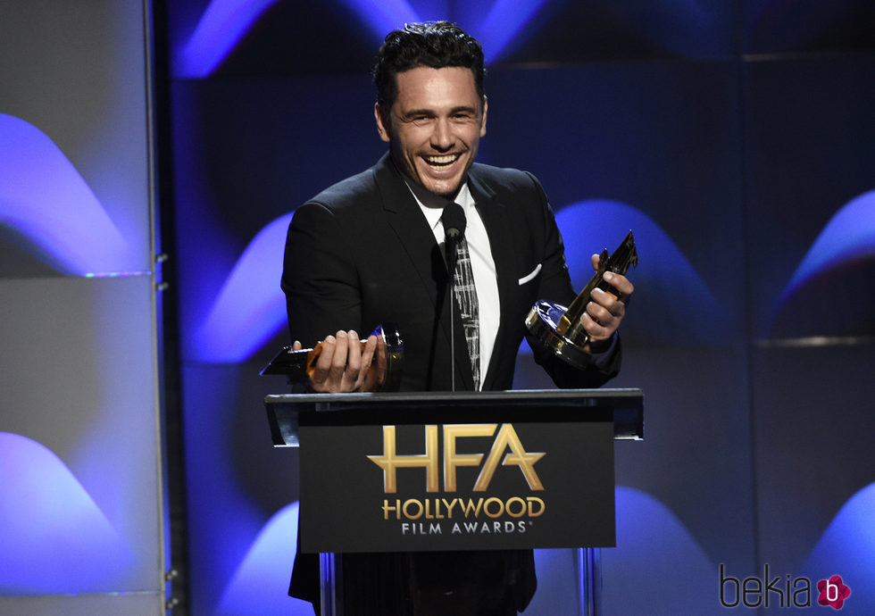 James Franco en la gala de los Hollywood Film Awards 2017