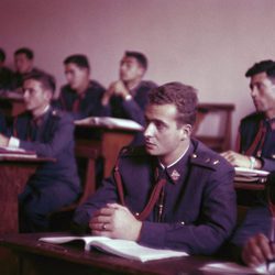 El Rey Juan Carlos en clase