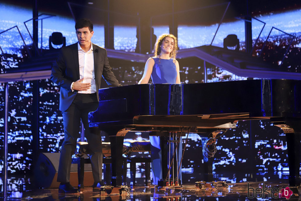 Amaia y Alfred durante la Gala 3 de 'Operación Triunfo'