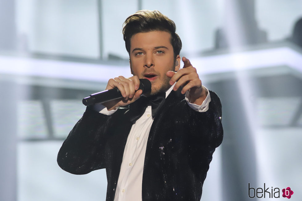 Blas Cantó en la Gala 3 de 'Operación Triunfo'