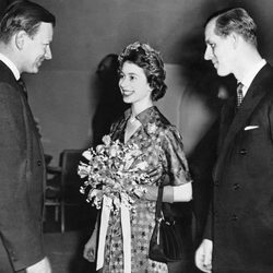 La Reina Isabel y el Duque de Edimburgo en 1951