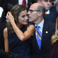 La Reina Letizia y Angélica Rivera en el Official World Cancer Leaders' Summit de México