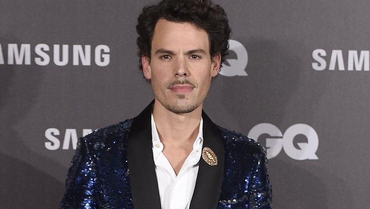 Juan Avellaneda en los Premios GQ hombre del año 2017