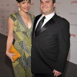 Tanya Haden y Jack Black en la gala homenaje a Clint Eastwood en Los Angeles