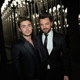 Zac Efron y Dominic Cooper en la gala homenaje a Clint Eastwood en Los Angeles