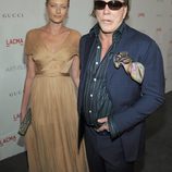 Mickey Rourke y Anastassija Makarenko en la gala homenaje a Clint Eastwood