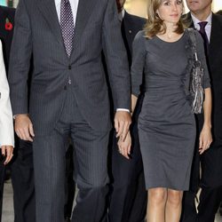 Don Felipe y Doña Letizia durante su visita oficial a Londres