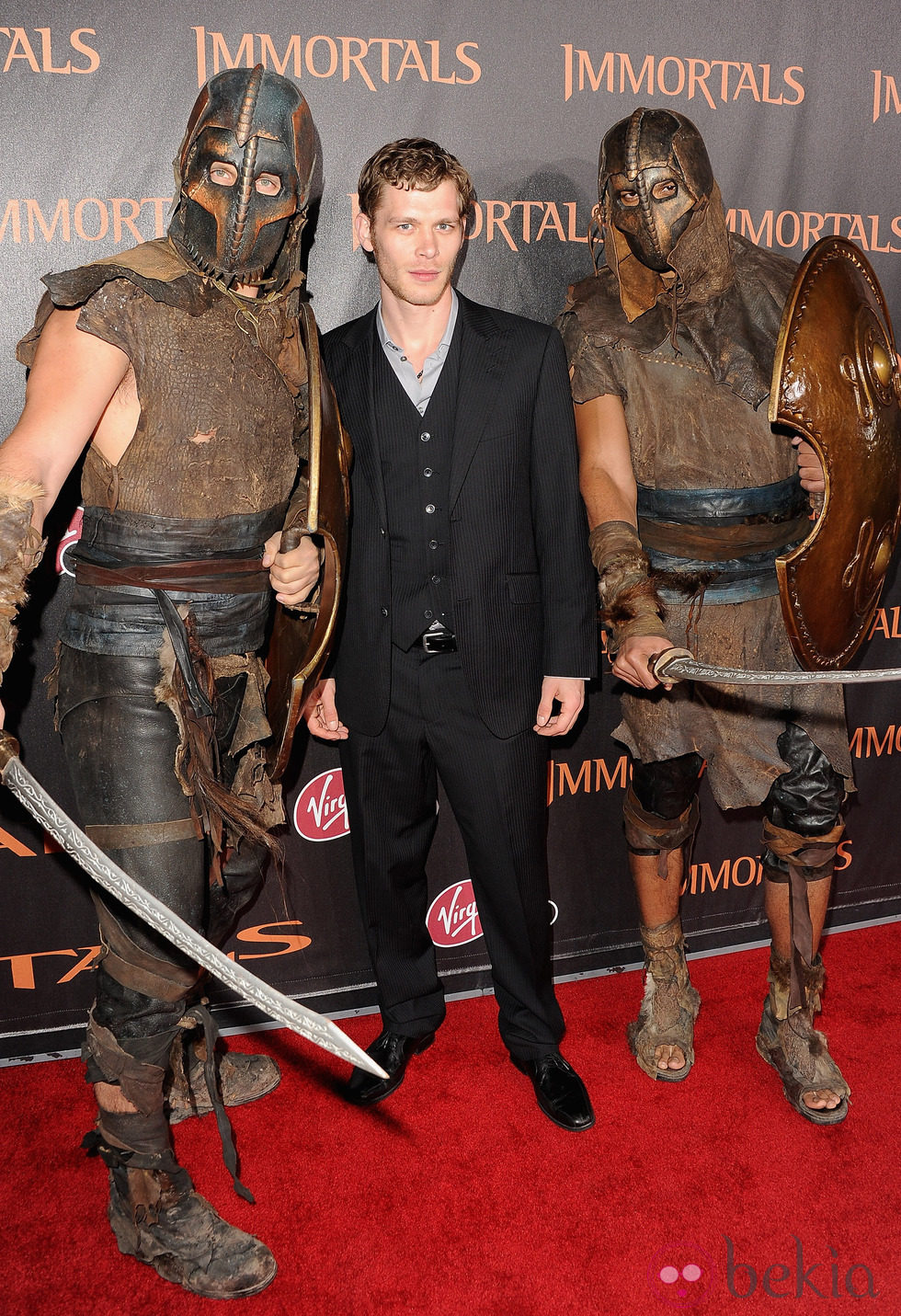 Joseph Morgan en el estreno de 'Los Inmortales' en Los Ángeles