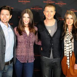 Jackson Rathbone, Ashley Greene, Charlie Bewley y Nikki Reed promocionan 'Amanecer' en Atlanta