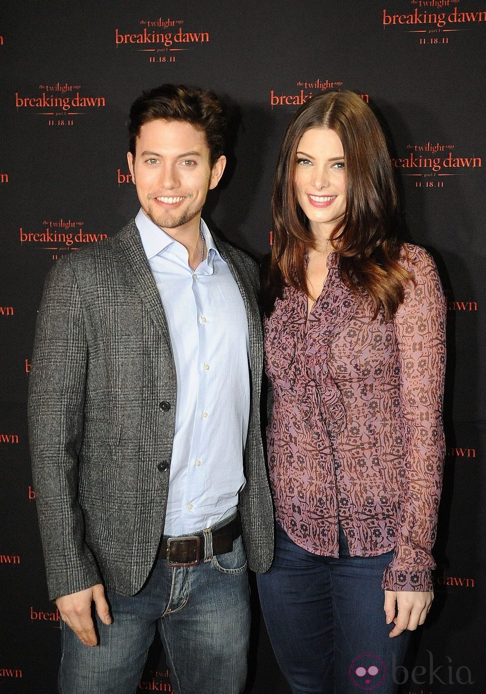 Jackson Rathbone y Ashley Greene promocionan 'Amanecer' en Atlanta