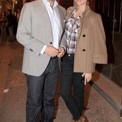 Miguel Báez y Carolina Adriana Herrera en el concierto de 'Los Alpresa'