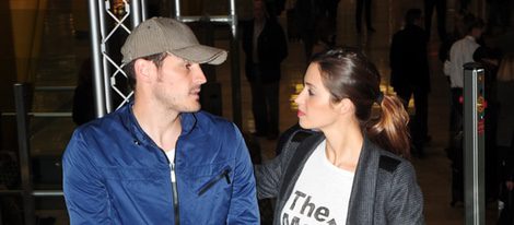 Sara Carbonero e Iker Casillas regresan a Madrid de sus vacaciones en Roma