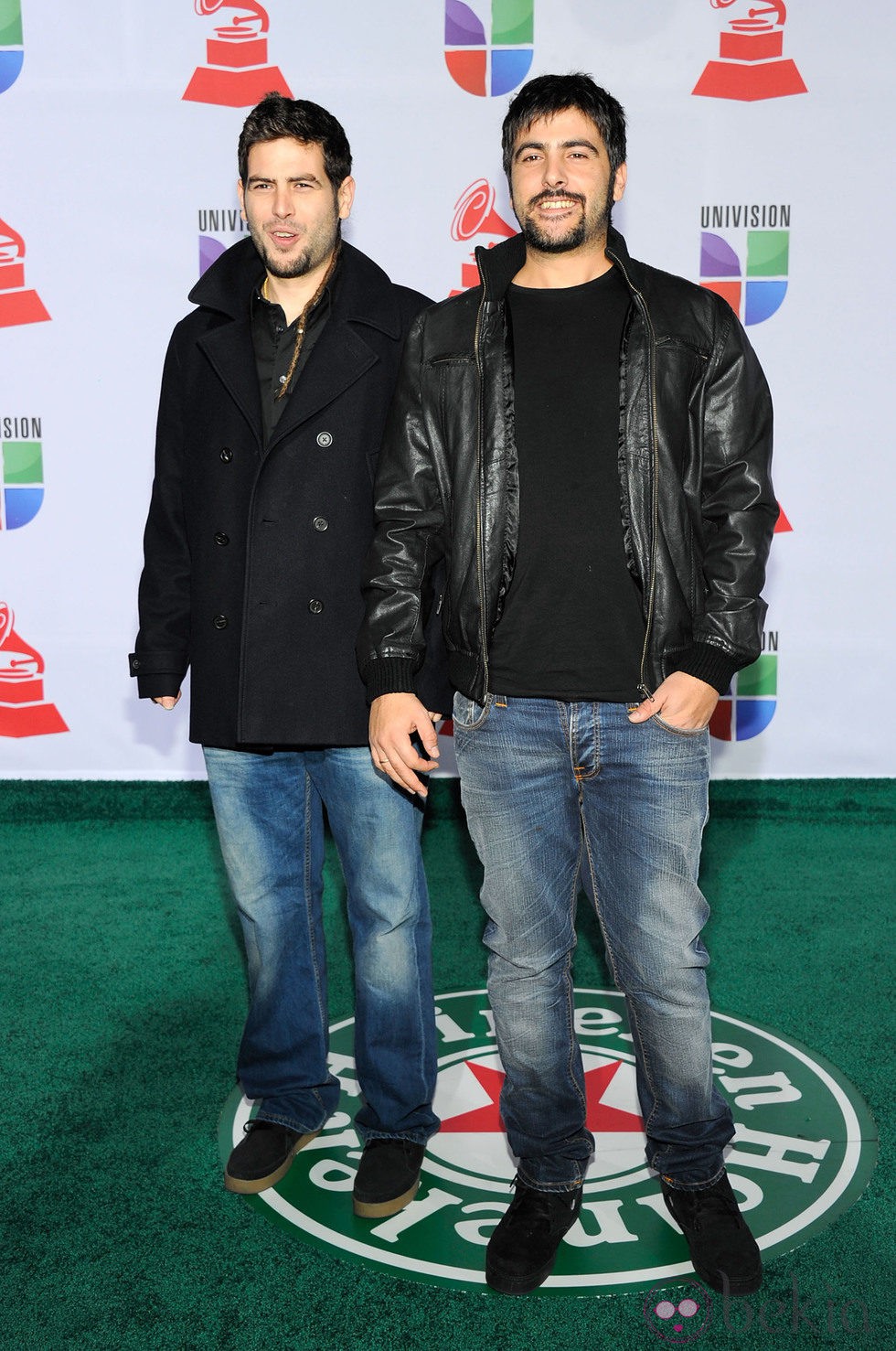 José Manuel y David Muñoz, Estopa, en los Grammy Latinos 2011