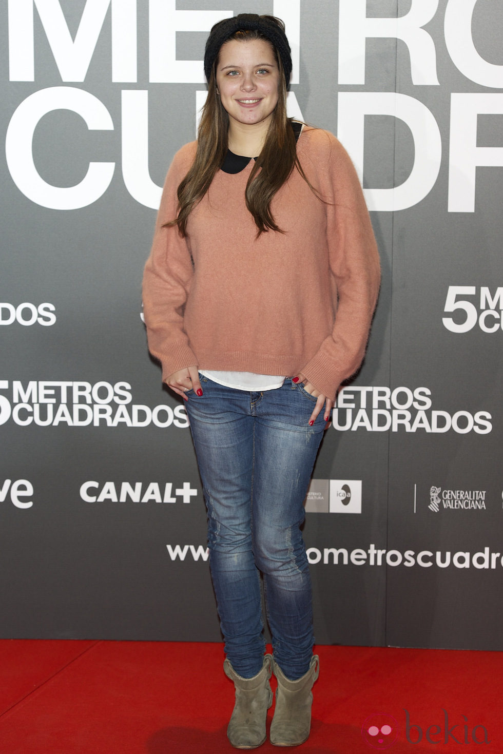 Andrea Ros en la premiere de 'Cinco metros cuadrados'