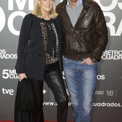 Marianne Sandberg y Joaquín Prat en la premiere de 'Cinco metros cuadrados'