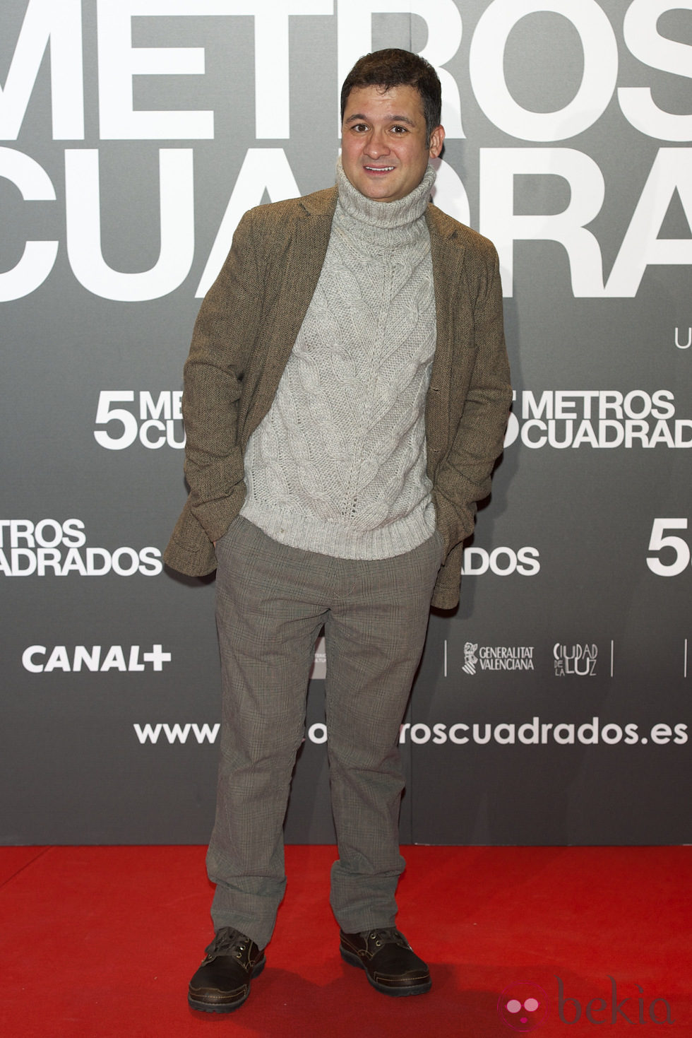 Secun de la Rosa en la premiere de 'Cinco metros cuadrados'