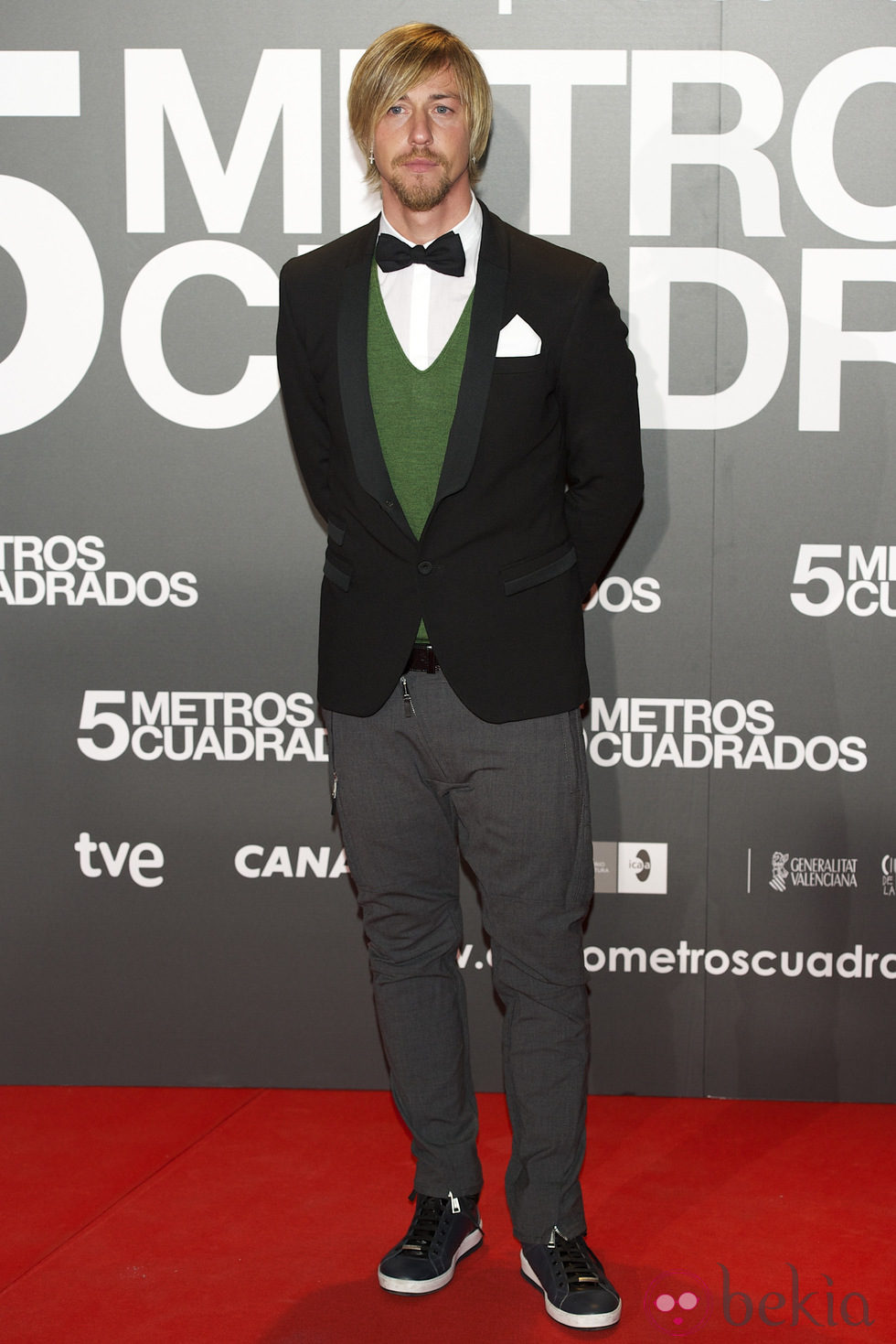 Guti en la premiere de 'Cinco metros cuadrados'