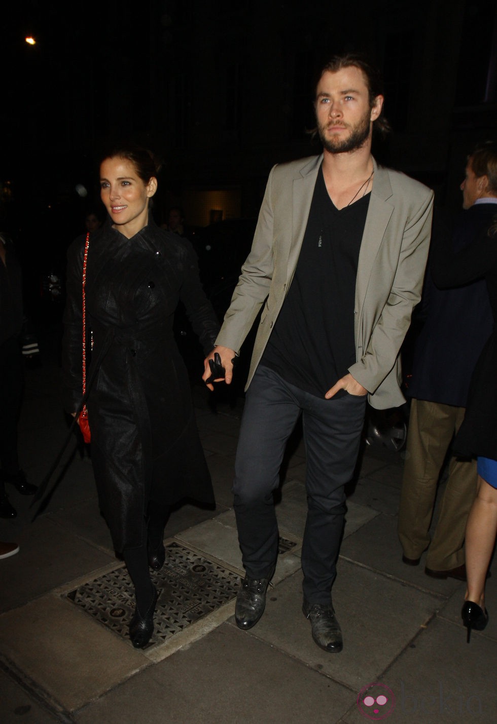 Elsa Pataky y Chris Hemsworth salen a cenar en Londres