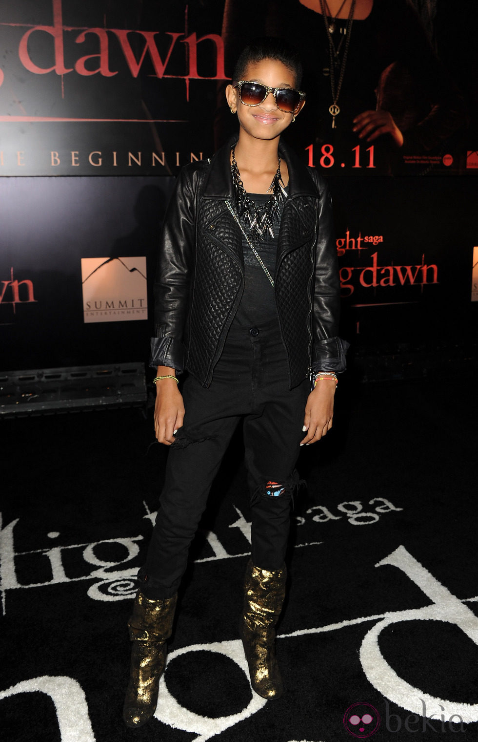 Willow Smith en el estreno de 'Amanecer. Parte 1' en Los Ángeles