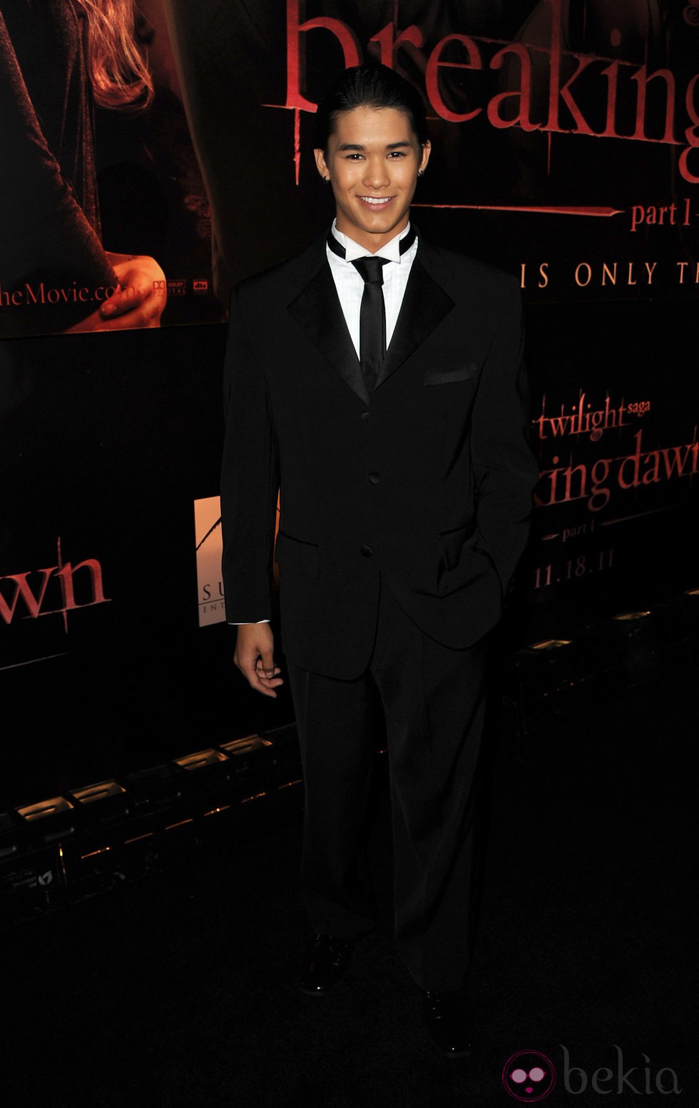 Boo Boo Stewart en el estreno de 'Amanecer. Parte 1' en Los Ángeles