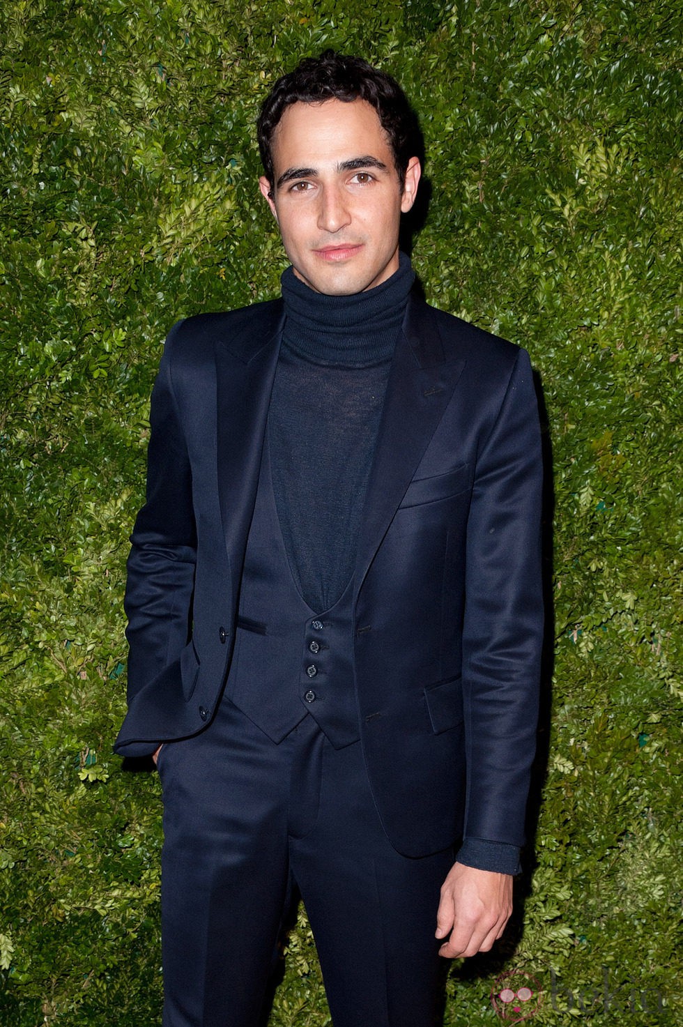 Zac Posen en la gala Vogue Fashion en Nueva York