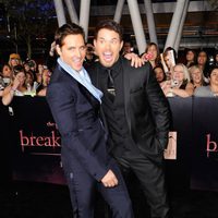 Peter Facinelli y Kellan Lutz en el estreno de 'Amanecer. Parte 1' en Los Ángeles