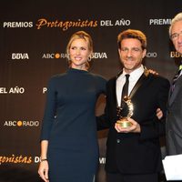 Judit Mascó, Juanjo Artero y Luis del Olmo en los Premios Protagonistas 2011