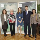 La Infanta Pilar, Margarita Vargas y Luis Alfonso de Borbón en la presentación del Rastrillo Nuevo Futuro