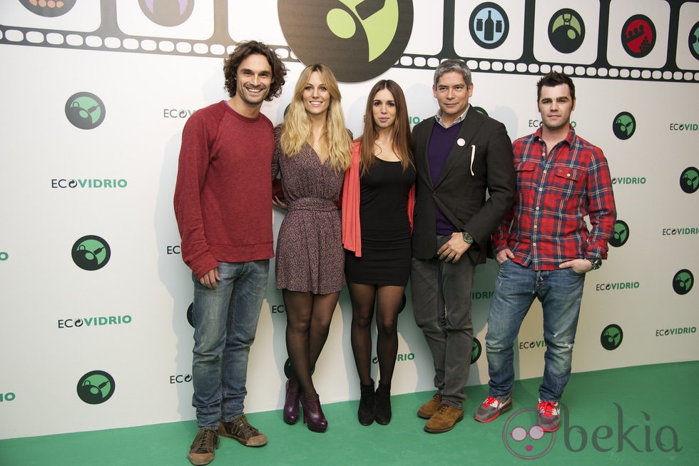 Iván Sánchez, Edurne, Elena Furiase, Boris Izaguirre y Fonsi Nieto 