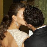 Apasionado beso entre Irina Shayk y Cristiano Ronaldo en los Premios Prix de Moda de Marie Claire 2011