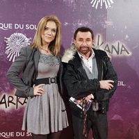 Beatriz Trapote y José Manuel Parada en el estreno de Zarkana