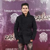 Álex González en el estreno de Zarkana