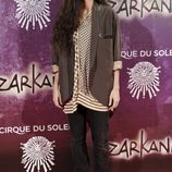 Alba Flores en el estreno de Zarkana