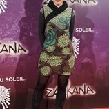 Ana Arias en el estreno de Zarkana