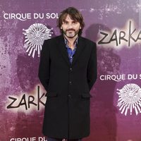 Fernando Tejero en el estreno de Zarkana