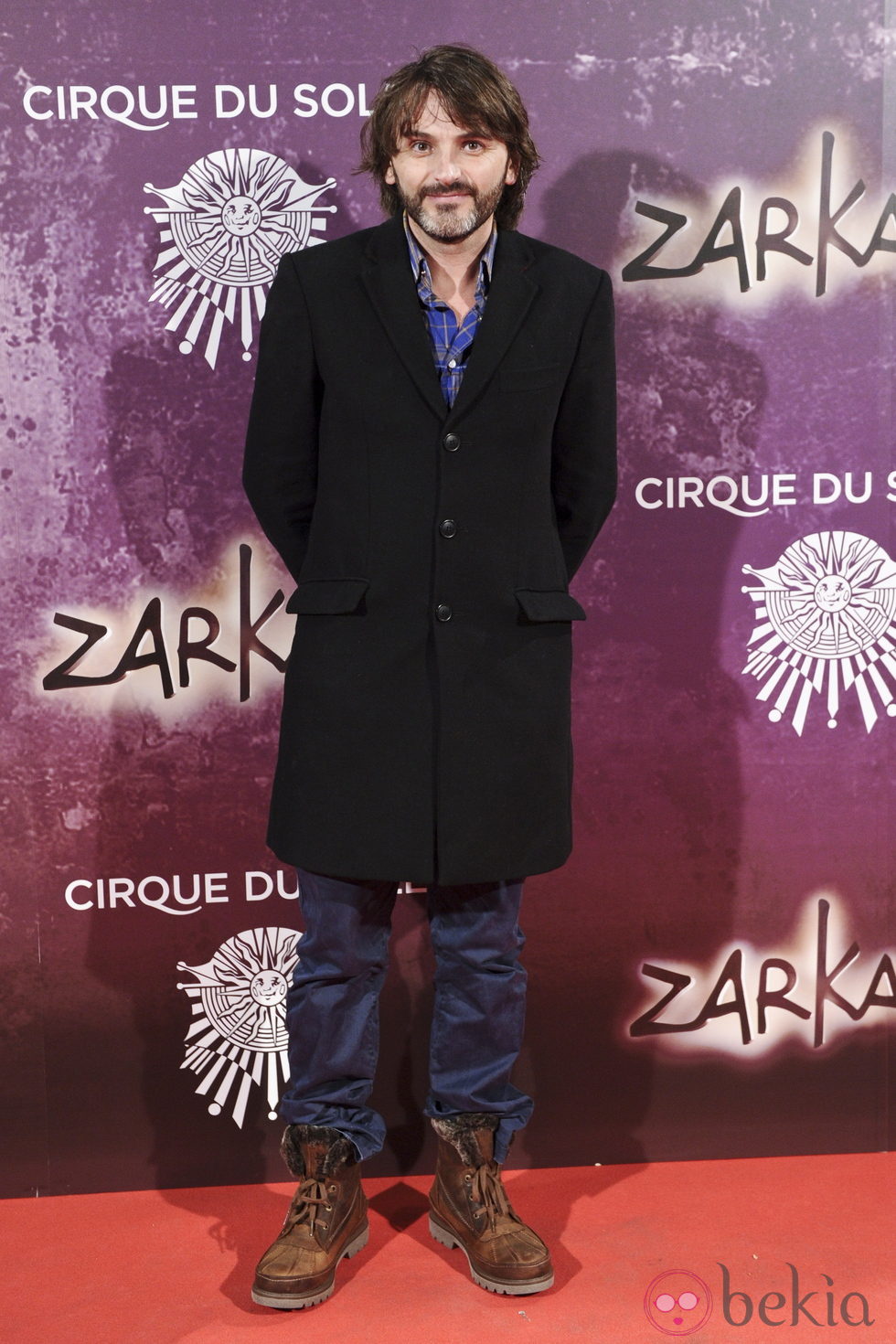 Fernando Tejero en el estreno de Zarkana