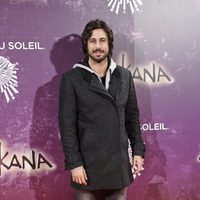 Hugo Silva en el estreno de Zarkana