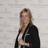 María de Villota en la presentación de relojes de Carl F.Bucherer