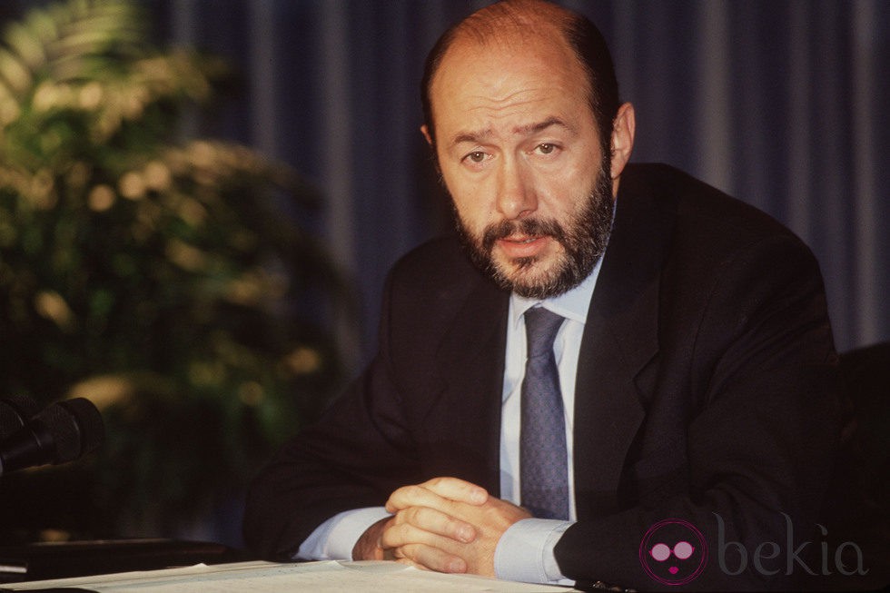 Alfredo Pérez Rubalcaba en 1993