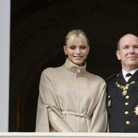 Los Príncipes Alberto y Charlene de Mónaco en el Día Nacional de Mónaco