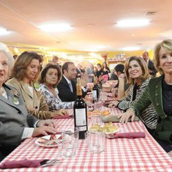 La Infanta Pilar, Esperanza Aguirre y Ana Botella en el Rastrillo 2011