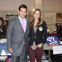 Luis Alfonso de Borbón y Margarita Vargas en el Rastrillo 2011