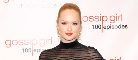 Kaylee DeFer en la fiesta de los 100 capítulos de 'Gossip Girl'