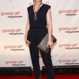 Michelle Trachtenberg en la fiesta de los 100 capítulos de Gossip Girl