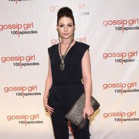 Michelle Trachtenberg en la fiesta de los 100 capítulos de Gossip Girl