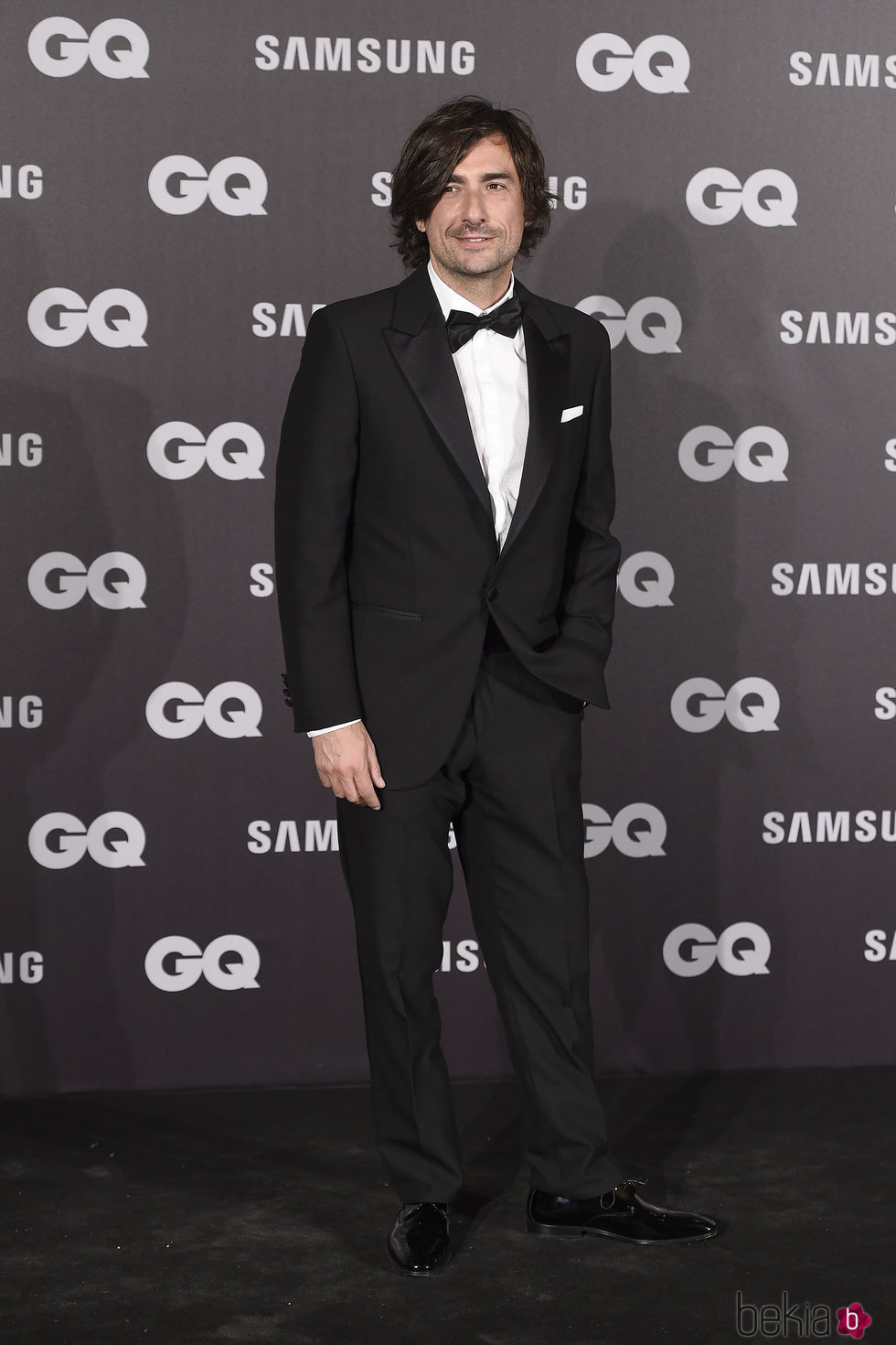 Gelete Nieto en los Premios GQ hombre del año 2017