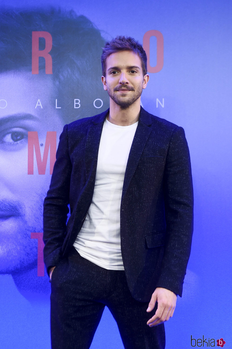 Pablo Alborán en la presentación de su nuevo disco 'Prometo'