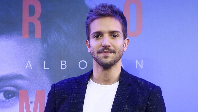 Pablo Alborán en la presentación de su nuevo disco 'Prometo'