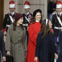 Carlota Casiraghi y Tatiana Santo Domingo en el Día Nacional de Mónaco