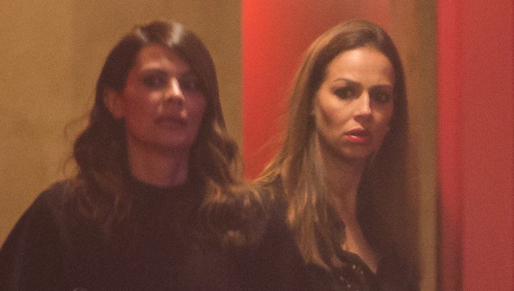 María José Suárez y Eva González en el concierto de Pastora Soler